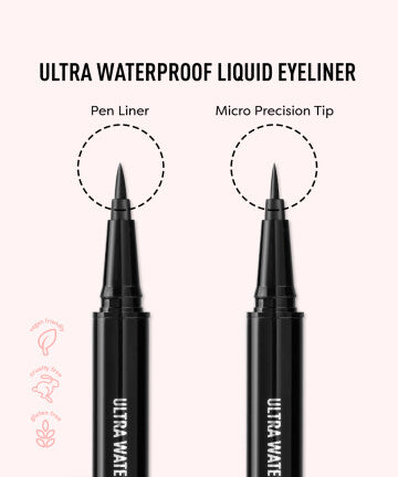 Black Diamond Ultra Waterproof Liquid Eyeliner Micro Precission Tip